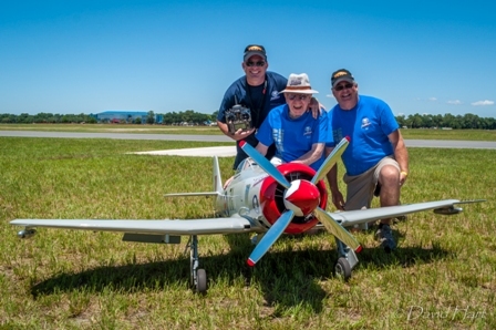 2 Greg Foushi, Pilot, Walt Carnes, Builder & Bill Freeland, Cre