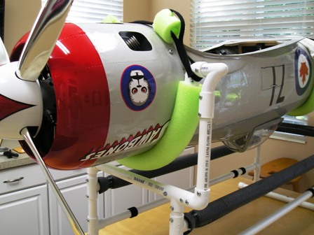 9Improved fuselage stand